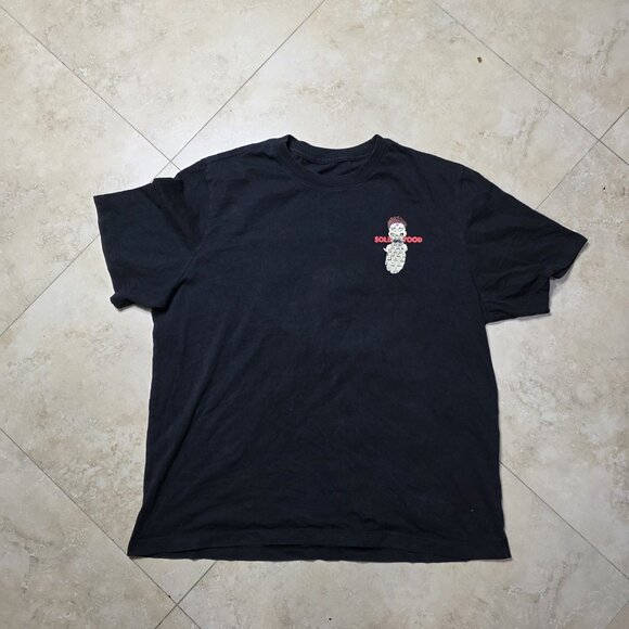 Nike Men's Shirt XL Black Sole Food Graphic Print - Picture 3 of 7